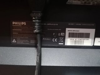 Monitor Philips Negro/Plateado