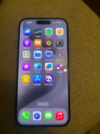 iPhone 15 Pro 128 GB Titanio Negro