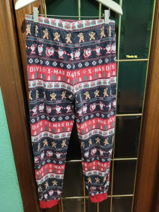 Conjunto Pijama Navideño Mujer Lefties Talla S