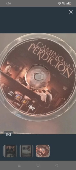 DVD Camino a la Perdición
