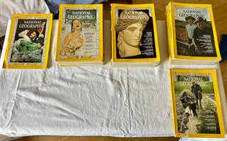 revistas National Geografíc y de Historia N.G.
