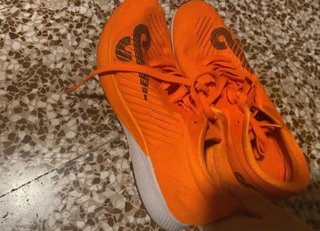 Scarpe da running arancioni EUR 43