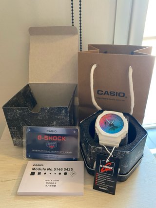 Reloj Casio G-Shock Blanco Multicolor