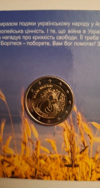 Moneda Coin moneta 2 Euro Lituania Coincard BU