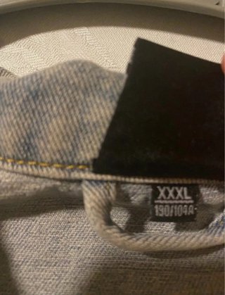 Giacca in denim uomo XXXL