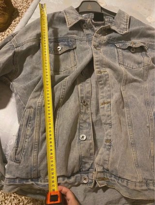Giacca in denim uomo XXXL