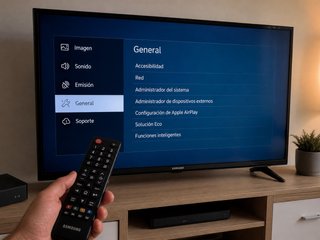 Configuración y optimización Smart TV Samsung