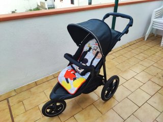 Silla de paseo Hauck Runner 2 Negra