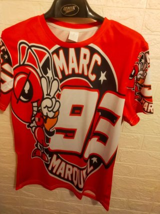 t.L-XL y XXL,M.Marquez estampado doble cara, NUEVA