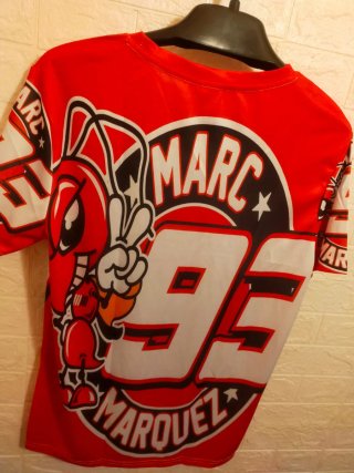 t.L-XL y XXL,M.Marquez estampado doble cara, NUEVA