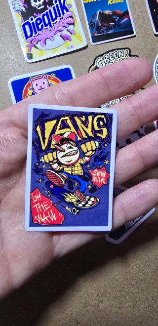 Conjunto de 20 Stickers Variados