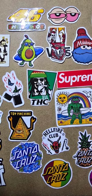 Pack 40 Stickers Variados