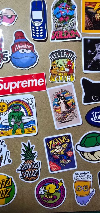 Pack 40 Stickers Variados