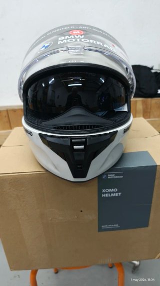 Casco Moto BMW Motorrad Xomo. Nuevo, sin uso