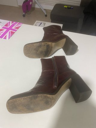 Botines Marrones con Tacón