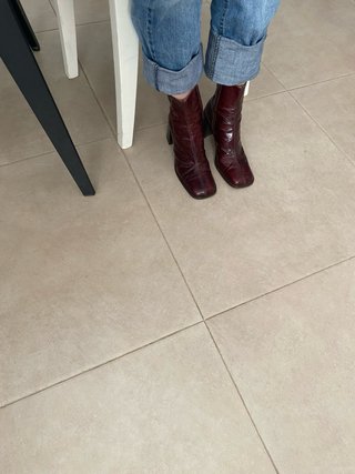 Botines Marrones con Tacón