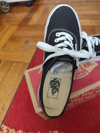 Zapatillas Vans 38  negras