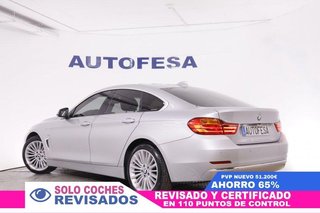 BMW SERIE 4 418D GRAN COUPE LUXURY AUTO 150CV 5P # CUERO, NAVY, PARKTRONIC SERIE 4 418D GRAN COUPE LUXURY AUTO 150CV 5P