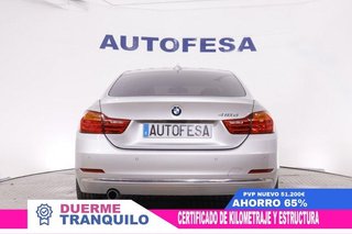 BMW SERIE 4 418D GRAN COUPE LUXURY AUTO 150CV 5P # CUERO, NAVY, PARKTRONIC SERIE 4 418D GRAN COUPE LUXURY AUTO 150CV 5P