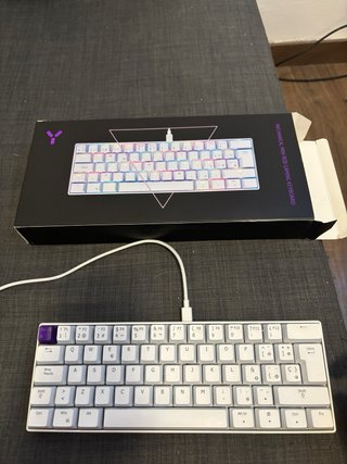 Teclado Mecánico RGB Gaming Mini