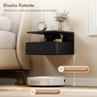 Mesitas de noche flotantes