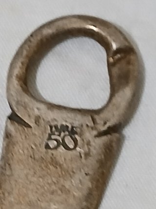 Daga Plata UNO DE 50 Antigua Exclusiva