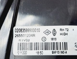 Renault 5078299 piloto porton 265501234r captur ii