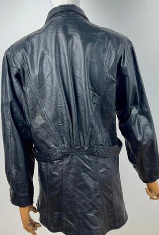 Giacca vera pelle vintage anni '90