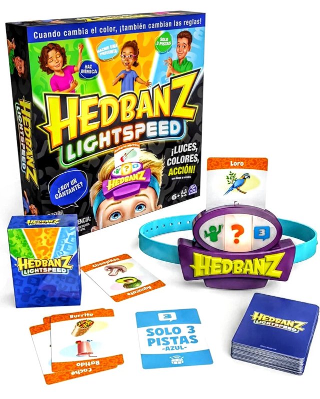 JUEGO ELECTRÓNICO "HEDBANZ LIGHTSPEED".