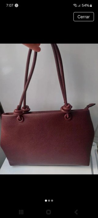 Bolso burdeos sin estrenar