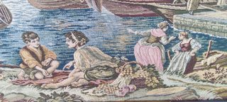 Tapiz Gobelino Puerto Clásico 173x68cm
