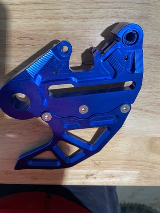 Protector disco KTM/Sherco Enduro Azul