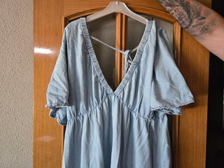 Vestido vaquero largo Primark