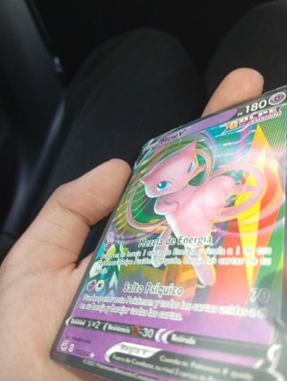 Lote 4 Cartas Pokémon Mew y Mewtwo
