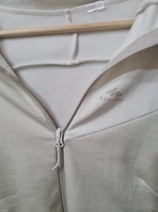 Chaqueta Quechua Beige Mujer