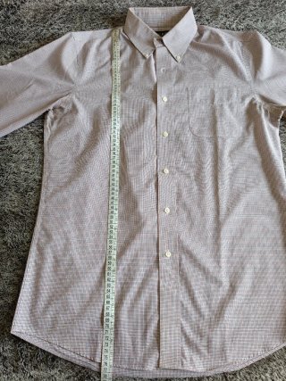 Camisa Ralph Lauren Fitted Cuadros, talla M/15,5