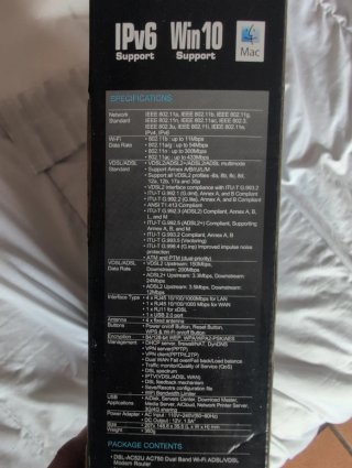 Router ASUS DSL-AC52U