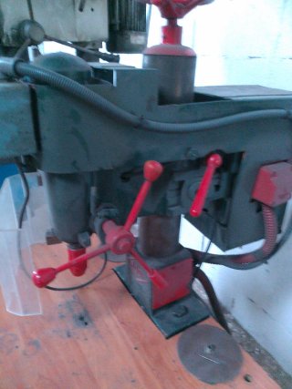 Taladro de columna industrial