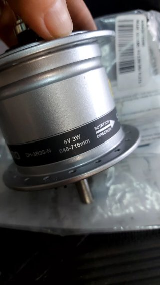 Buje Nexus Shimano DH-3R35N-36H -Dynamo