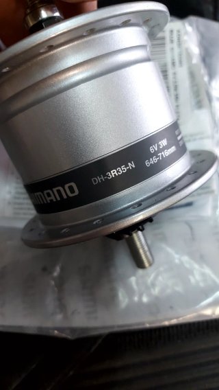 Buje Nexus Shimano DH-3R35N-36H -Dynamo