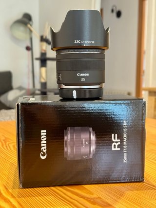 Canon RF 35mm f1.8 + Parasol JJC