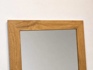 Espejo de madera con marco