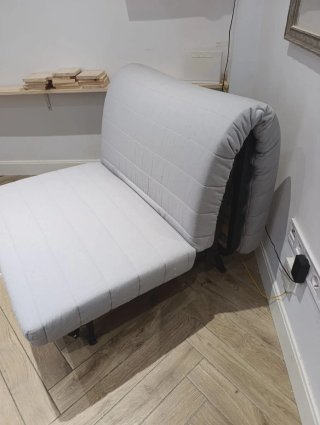 Sillón Cama IKEA Lycksele Lövås Blanco