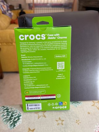 Funda Crocs Samsung Galaxy S25+ con Jibbitz