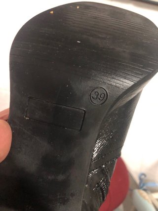 Botines de tacón negros señora