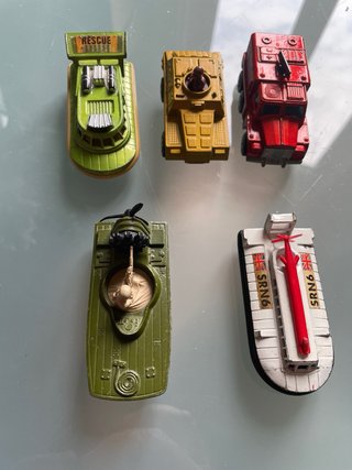 Matchbox Veicoli Militari Set 5 Pezzi
