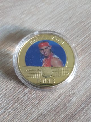 Moneda Colección Rafael Nadal Tenis