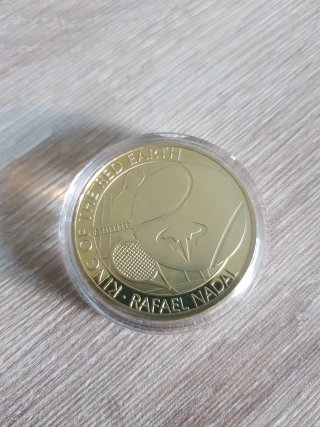 Moneda Colección Rafael Nadal Tenis