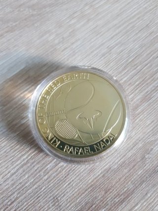 Moneda Colección Rafael Nadal Tenis