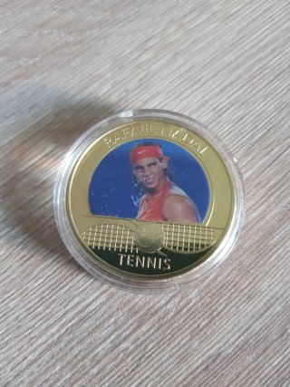 Moneda Colección Rafael Nadal Tenis